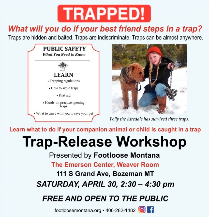 Trap Release Workshop