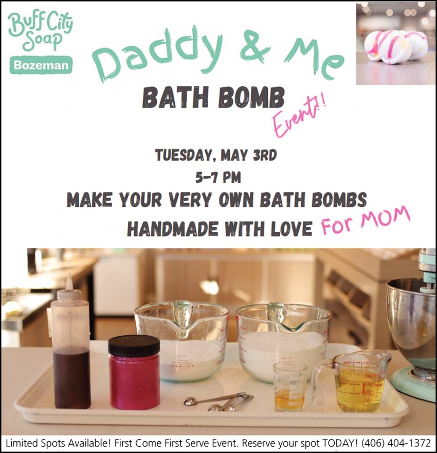Daddy & Me Bath Bomb