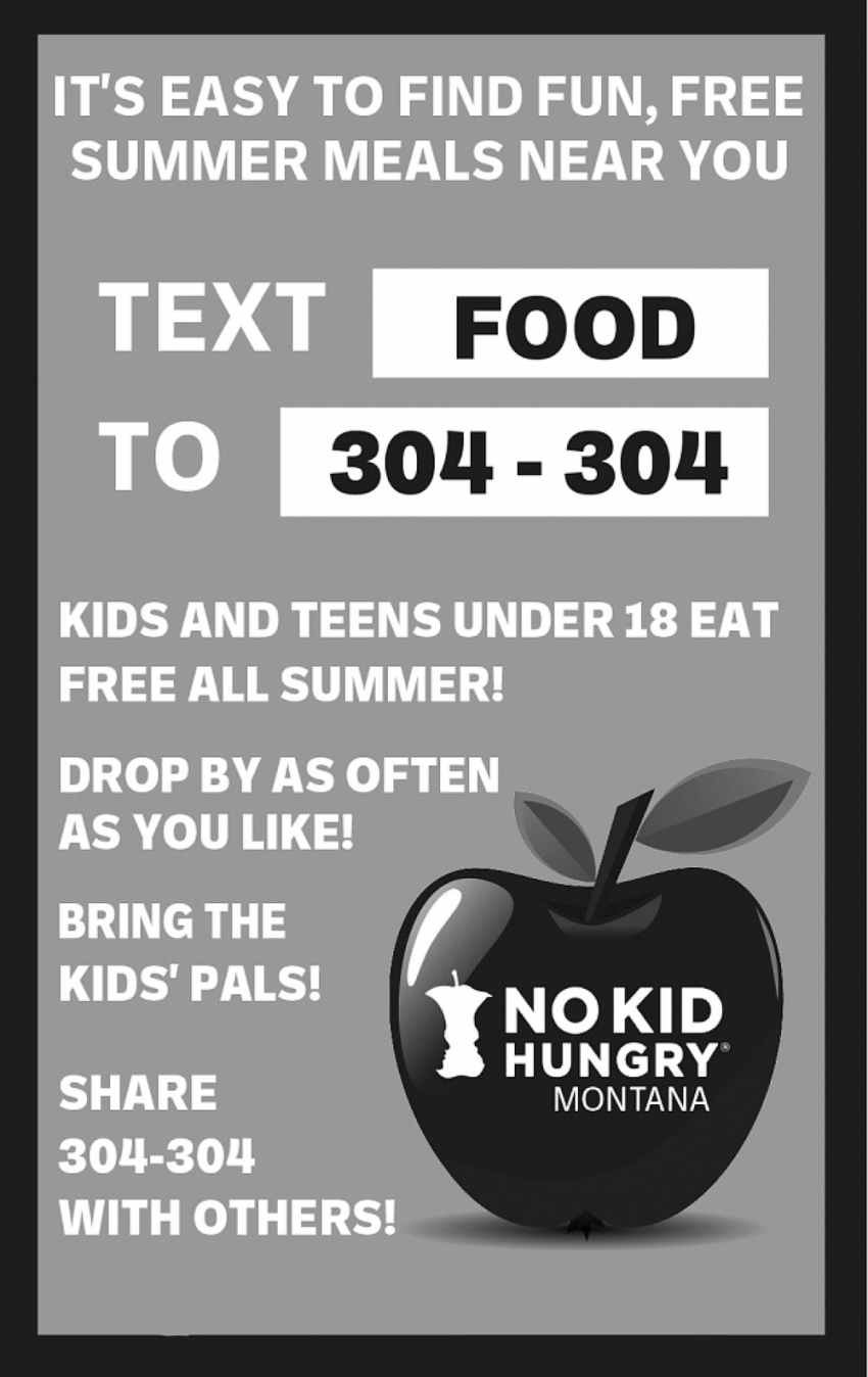 Kids and Teens Under 18 Eat Free All Summer