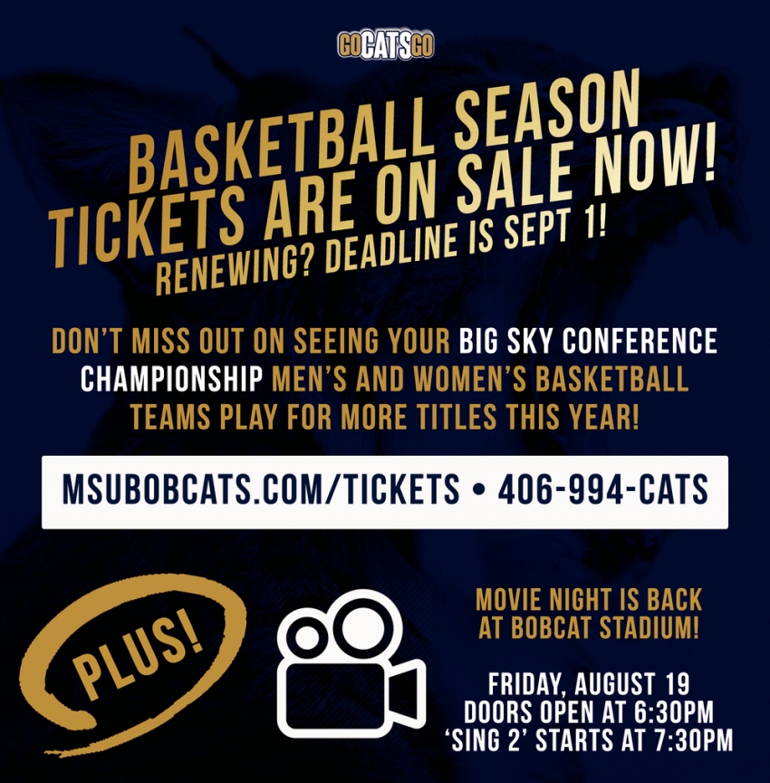 Basketball Season Tickets Are On Sale Now