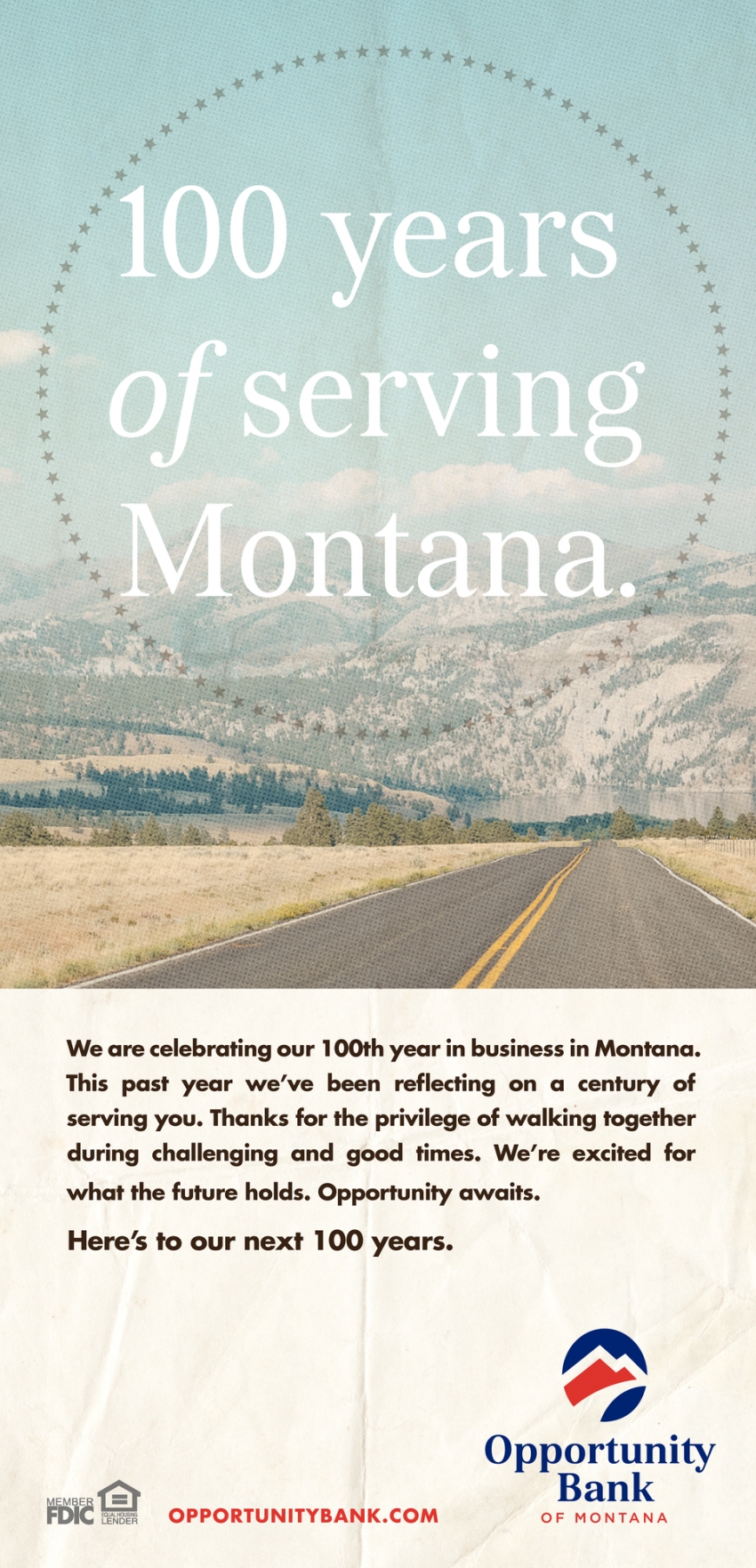 100 Years of Serving Montana