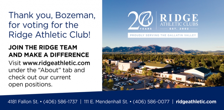 Thank You, Bozeman, For Voting