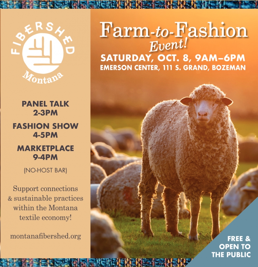 Farm-To-Fashion Event