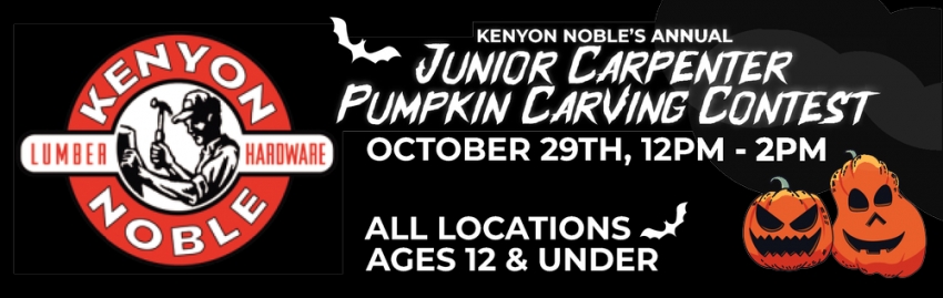 Junior Carpenter Pumpking Carving Contest