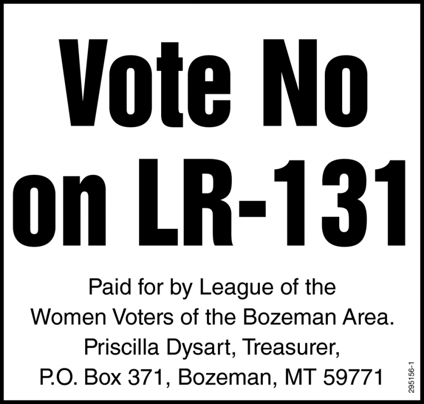 Vote No On LR-131