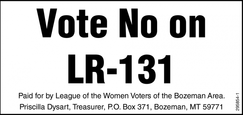 Vote No On LR-131