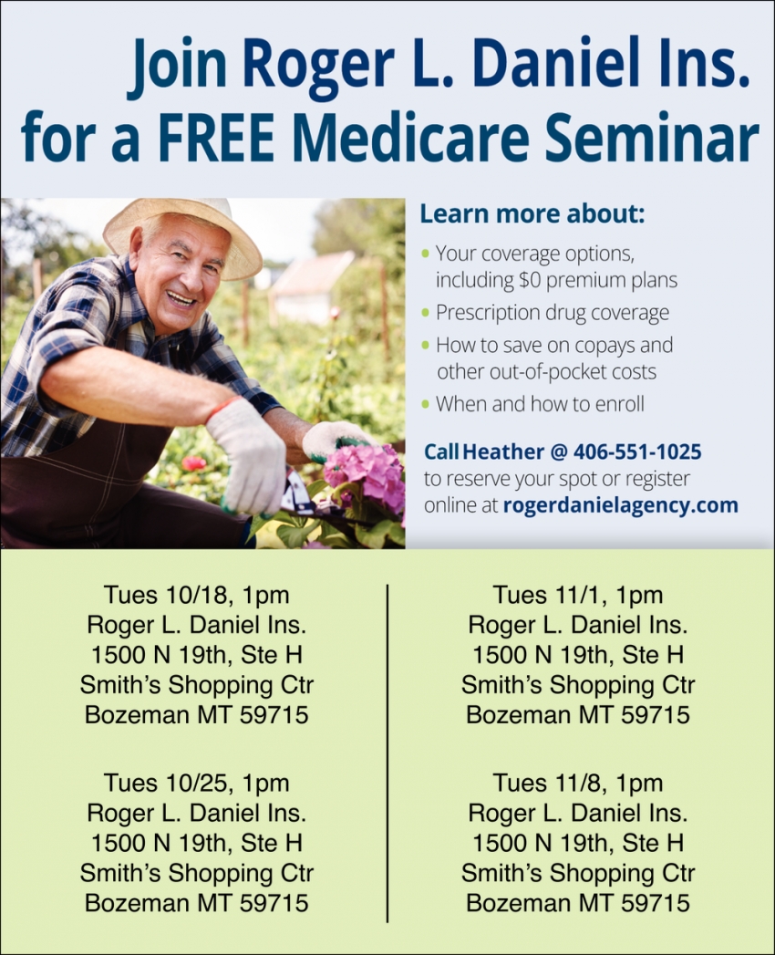 Free Medicare Seminar