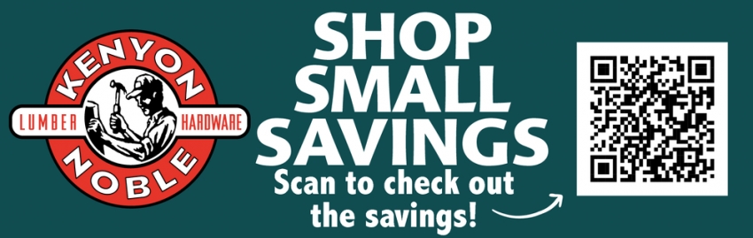 Shop Small Savings