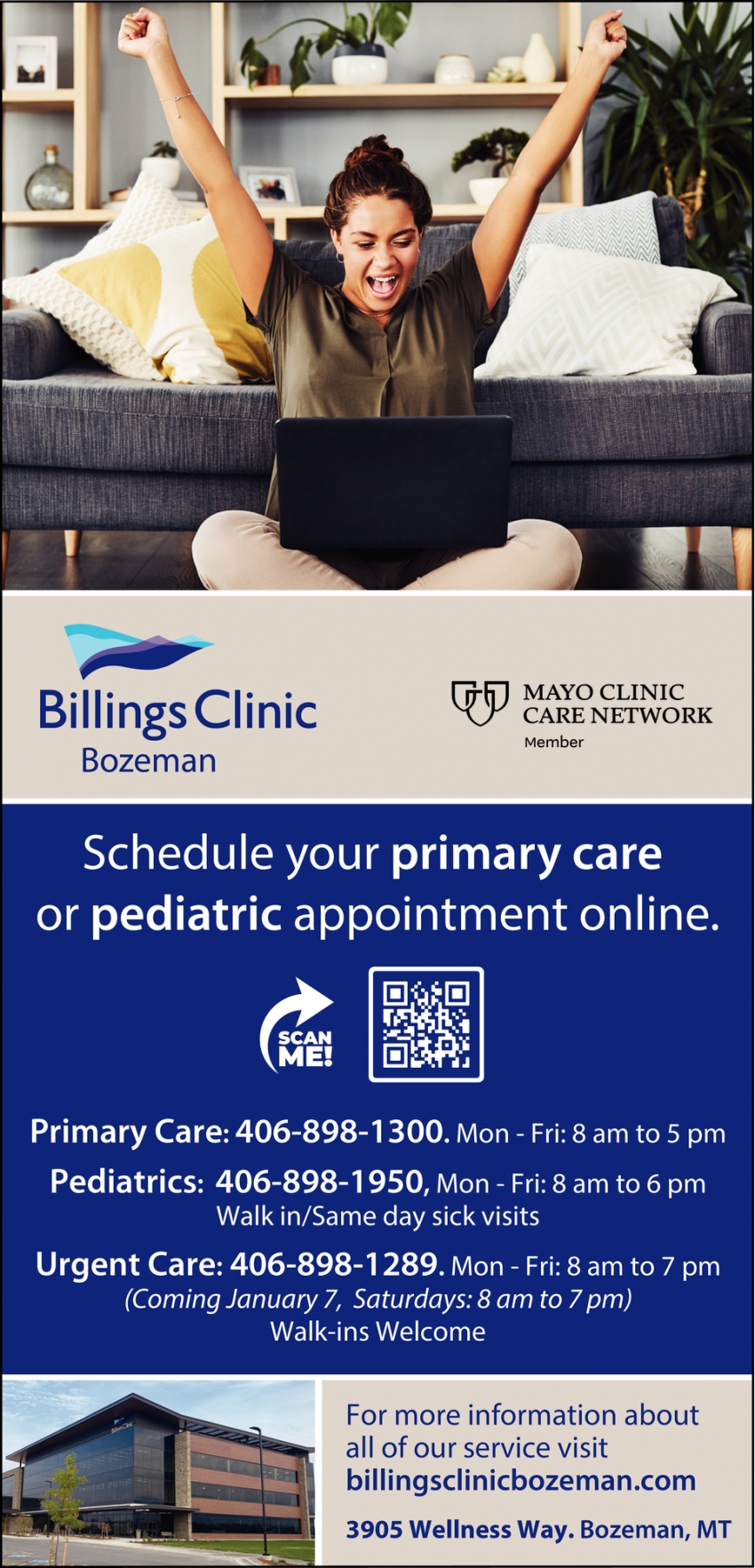 Schedule Your Primary Care Appointment Online