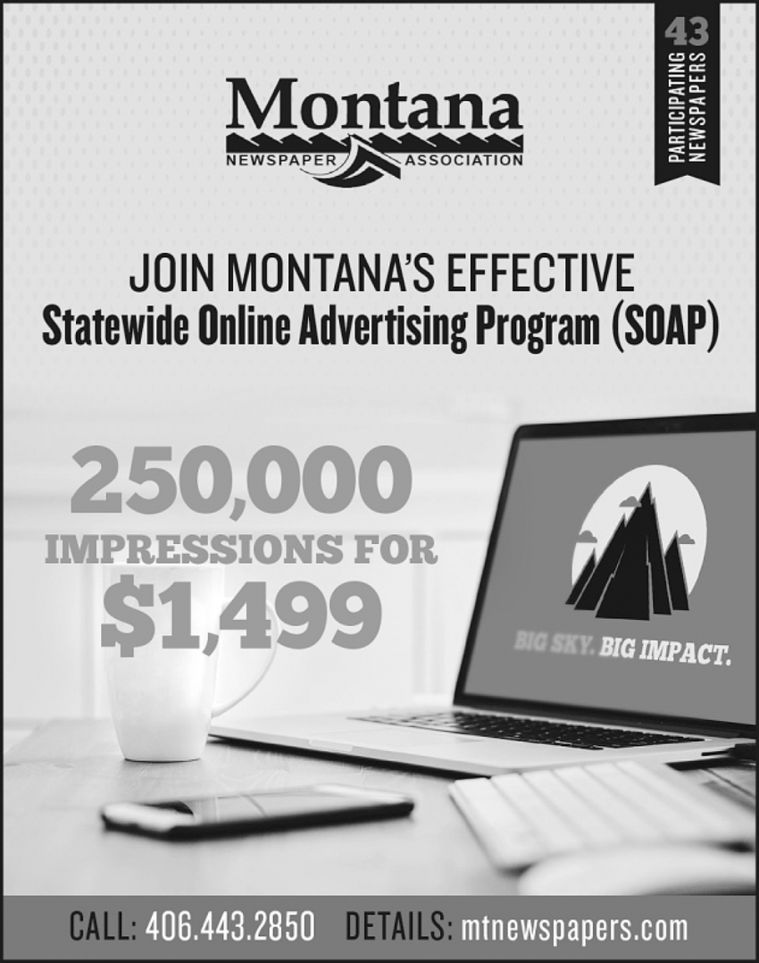 Join Montana's Effective Statewide Online Advertising Program