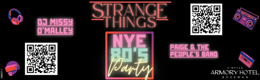 NYE 80's Party