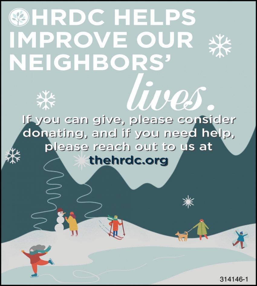 HRDC Helps Improve Our Neighbors Lives