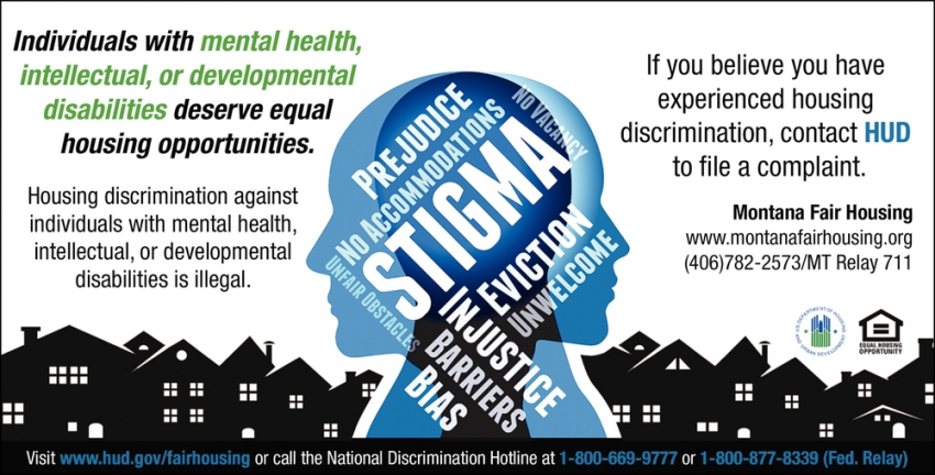 Equa Housing Opportunities for Individuals with Mental Health Disabilities