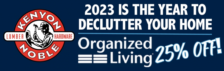 Organized Living 25% Off!