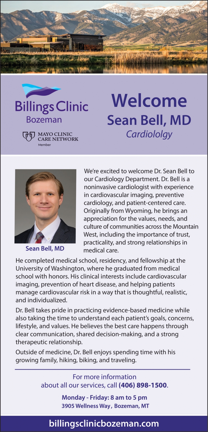 Billings Clinic Bozeman 
