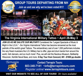 Group Tours Departing From New Hampshire, Terrapin Tours , Woodstock, NH