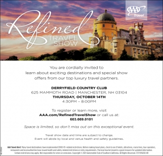 Refined Travel Show