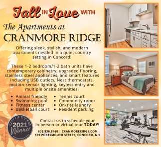 Fall In Love With The Apartments at Cranmore Ridge