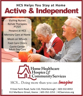 HCS... Doing More Than You Can Imagine