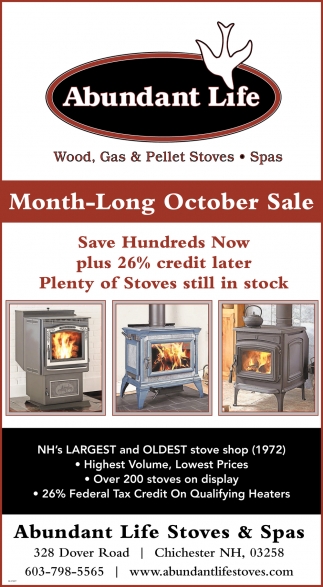 Month-Long October Sale