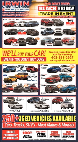 We'll Buy Your Car!