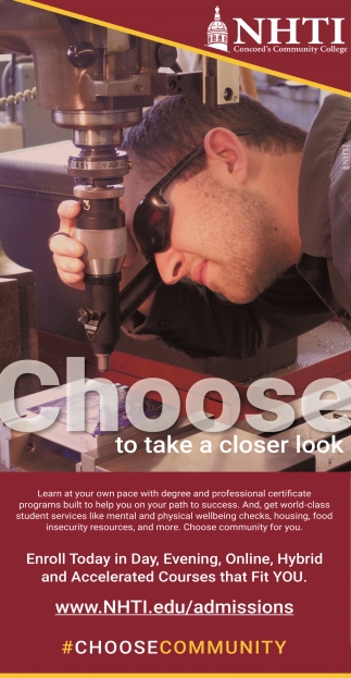 Choose To Take A Closer Look