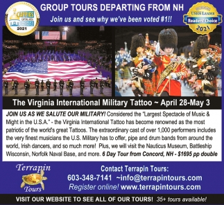Group Tours Departing From New Hampshire