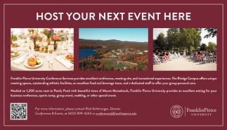 Host Your Next Event Here