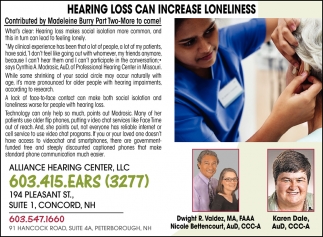 Alliance Hearing Center, LLC