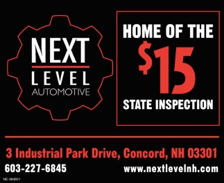 Home of the $15 State Inspection