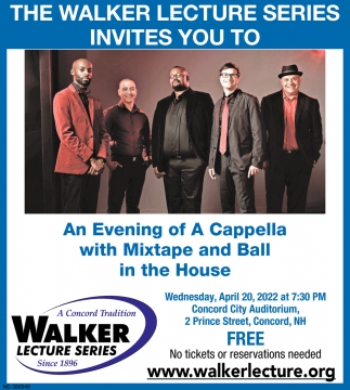 The Walker Lecture Series Invites You