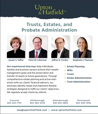 Trusts, Estates And Probate Administration