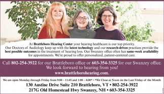 Your Hearing Healthcare Is Our Top Priority