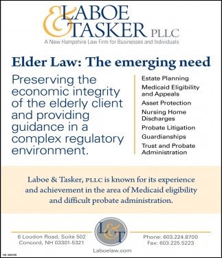 Elder Law: The Emerging Need