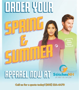 Order Your Spring & Summer Apparel Now 
