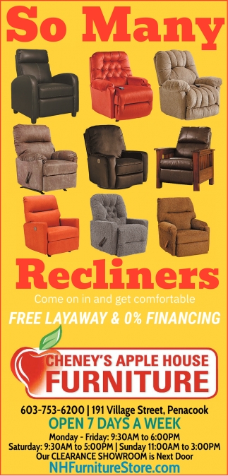 So Many Recliners