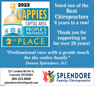 Best Chiropractors 6 Years In A Row!