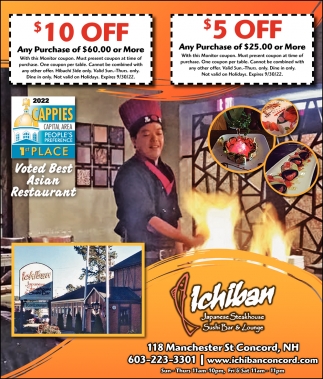 $10 Off Any Purchase Of $60.00 Or More