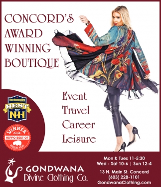 Concord's Award Winning Boutique