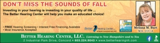Don't Miss the Sounds Of Fall