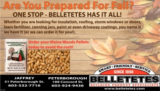 Are You Prepared For Fall?