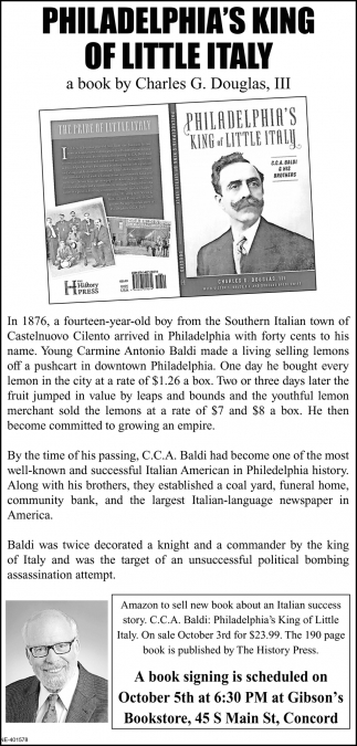 Philadelphia's King Of Little Italy