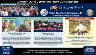 Group Tours Departing From Concord