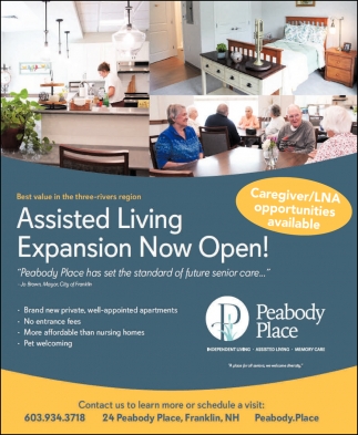 Assisted Living Expansion Now Open!