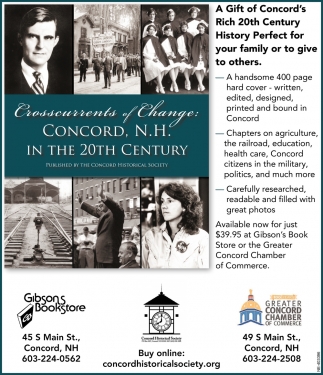 A Gift Of Concord's Rich 20th Century History