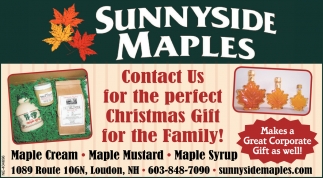 Maple Cream - Maple Mustard - Maple Syrup
