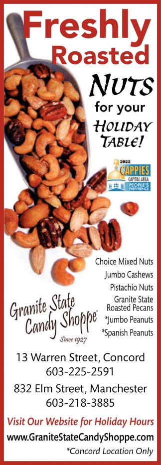 Freshly Roasted Nuts