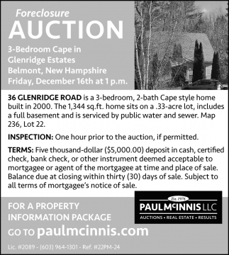 Foreclosure Auction