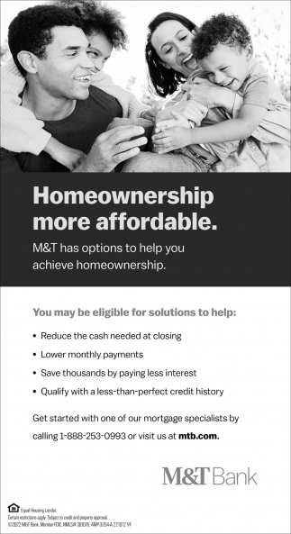 Homeownership More Affordable
