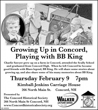 Growing Up In Concord, Playing With BB King